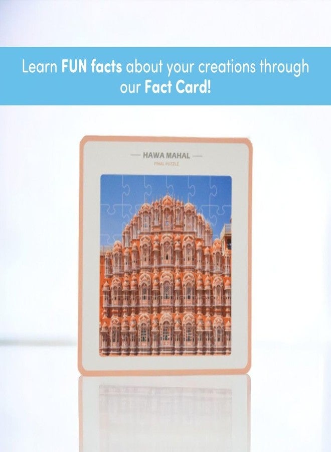 Mittimate Hawa Mahal Jigsaw Puzzle Game for Kids Age 4 to 6 Old I 36 Pieces Puzzle Toy I Birthday Gift for Children - Image 3